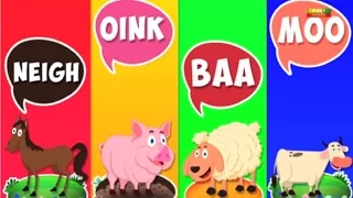 Canção de som animal | Vídeo educacional | Learning Video For Kids | Kids Song | Animal Sound Song
