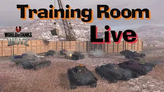 WOT Blitz LIVE - Training Room Fun  Let's Make Some Records