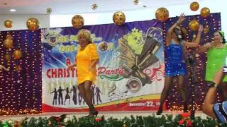 Iloilo Prov Capitol Xmas Party Retro Dance Competition - Group 1