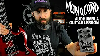 Monolord Guitar Lesson & TAB - Audhumbla - Hiero Effects Phatoum Churchburner Fuzz