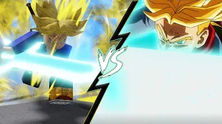 Every Z Battleground Character vs Anime TRUNKS UPDATE