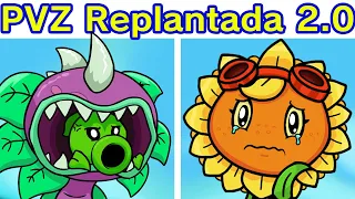 Friday Night Funkin' Vs Plantas vs Zombies Replantada 2.0 Semana 2 (PVZ Heroes)