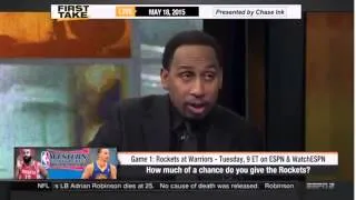 ESPN First Take Will James Harden Prove to Stephen Curry He's The MVP in Warriors vs Rocke