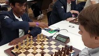 You Just Can't Keep Your Pieces Hanging | Praggnanandhaa vs Svane | FIDE World Teams Rapid 2023