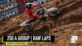 RAW Qualifying Laps Of The 250 West Region | 2024 Denver Supercross