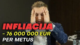 3 819 000 000 lietuvių eurų padėta indėliuose. Gal jūs juokaujat?