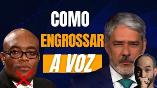 Como engrossar a voz (Voz grave AGORA) Voz em Construção