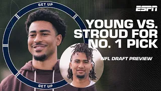 Bryce Young vs. C.J. Stroud: Which QB is going No. 1️⃣ overall? | Get Up