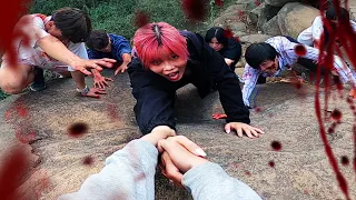 ZOMBIES ESCAPE vs PARKOUR POV In Real Life ( The Walking Dead Parkour Version ) || Vùng Đất THAY MA