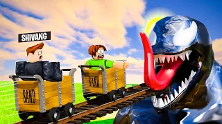 ROBLOX CART RIDE INTO VENOM CAN WE WIN ??!!