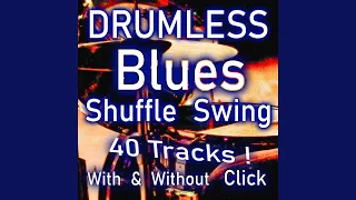 Slow Shuffle Blues (Click & Guitar Solo) | Superior Jam Track