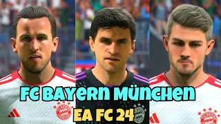 FC Bayern Faces and Ratings EA FC 24