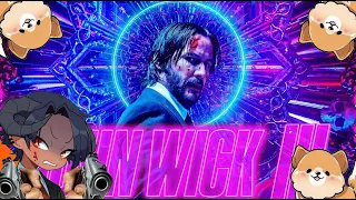 Kuro reacciona "30 CURIOSIDADES FLIPANTES DE JOHN WICK 3 (2019)" @JWulen