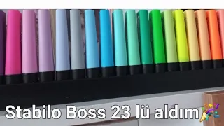 Stabilo Boss 23'lü Set Açılımı | Kalemisteyamı? *Ürün linki açıklamada*