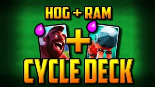 BEST Hog Rider Chip Cycle Deck | Battle Ram | Ultimate strategy