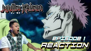 You ate what?! Jujutsu Kaisen Episode 1 Reaction!