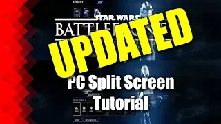 Battlefront 2 - PC Split Screen + 1V1 Mod - UPDATED TUTORIAL