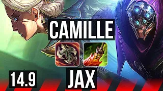 CAMILLE vs JAX (TOP) | 15/2/6, Godlike | EUW Diamond | 14.9