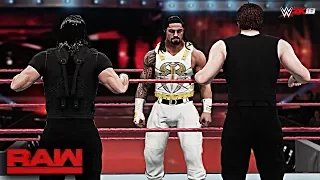 WWE 2K18 Custom Story - ROMAN REIGNS Turns Heel & Attacks The Shield Raw 2017