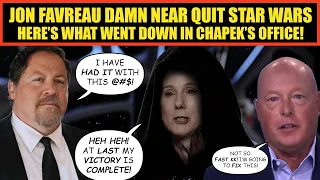 Jon Favreau Damn Near Quit Star Wars | Here's How The Angry Scene Went Down In Chapek's Office!