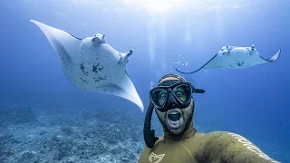 Freediving on the Boat of Broken Dreams. We Made it to Big Island Hawaii!