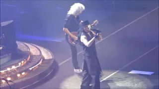 Queen + Adam Lambert Seven Seas of Rhye/Hammer to Fall@Budokan Sept.22,2016