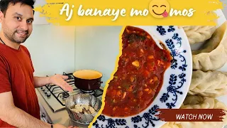Humne bnaya ghar main  delicious 😋 momos || Bk Painuly Vlogs
