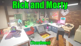 Rick and Morty's house in !!!!! (Teardown) !!!!!