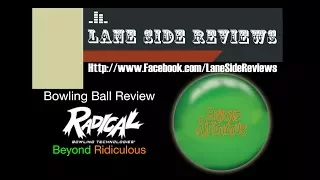 Radical BEYOND RIDICULOUS Bowling Ball Review by Lane Side Reviews