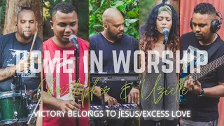 Home in Worship session with Christopher & Uzielle | Victory belongs to Jesus/Excess Love medley