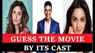 Guess the BOLLYWOOD MOVIE by its Cast #1 | Bollywood Quiz |