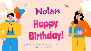 Happy Birthday to Nolan