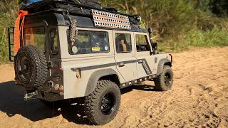 Off-Road Rc Adventure BRX02 Defender 110 The Ultimate OVERLANDER 4x4