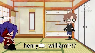 prt.1 william afton and henry emily in a room for 24 hours (henry×william)