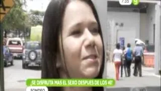 Sexo se disfruta con más plenitud a los 40