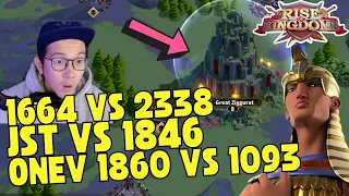 KINGSLAND WAR KVK 1664 vs 2338 | OneV 1860 vs 1093 | JST vs 1846 | Rise Of Kingdoms ROK Indonesia