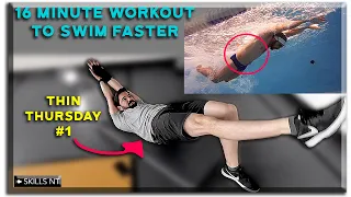 16 min home workout perfect for swimmers. Core. Follow along. Thin Thursday #1 dry land