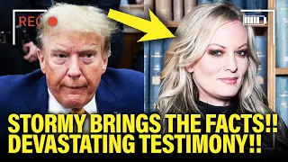 Trump Gets CONFRONTED at Trial by Stormy TESTIMONY