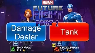 Marvel: Future Fight [Android|iOS] {Tutorial} Part 2 ✵ Starke Helden erkennen