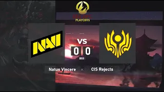 Natus Vincere vs. CIS Rejects - DPC EEU 2021/2022 Tour 2: Playoffs | BO3 @4liver