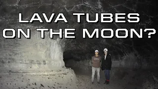 Could We Live in Lava Tubes on the Moon?