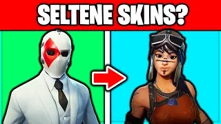 5 SKINS Die SELTEN WERDEN In FORTNITE Battle Royale! | Fortnite Skin Ranking [Deutsch]