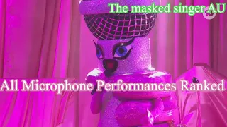 All Microphone Performances Ranked (The masked singer AU)