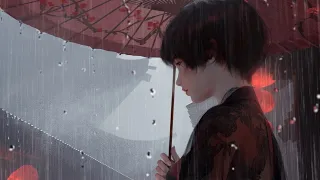 Спокойная музыка для сна + звук дождя -  музыка для сна, фортепиано ASMR "In The Rain"