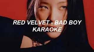 Red Velvet 레드벨벳 - 'Bad Boy' Karaoke Easy Lyrics