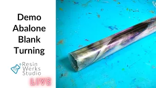 🔴Replay: Turning a Demo Purple Abalone Blank | Episode 279