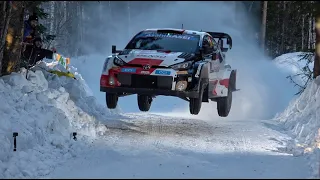 WRC Rally Sweden 2023 | FLAT OUT & JUMPS