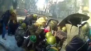 18 лютого 2014 р., бій на розі Кріпосного провулку та Інститутської