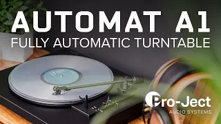 NEW Pro-Ject Automat A1 Fully Automatic Turntable for Vinyl Lovers (Total Plug & Play!)