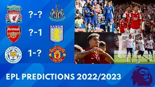 Premier League Predictions Game Week 5 2022/2023